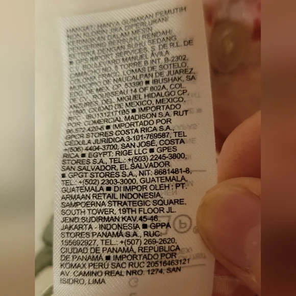 Old Navy Everyday Built-In Flex Pink Roses Preppy Short-Sleeve Shirt Size L - Picture 7 of 8